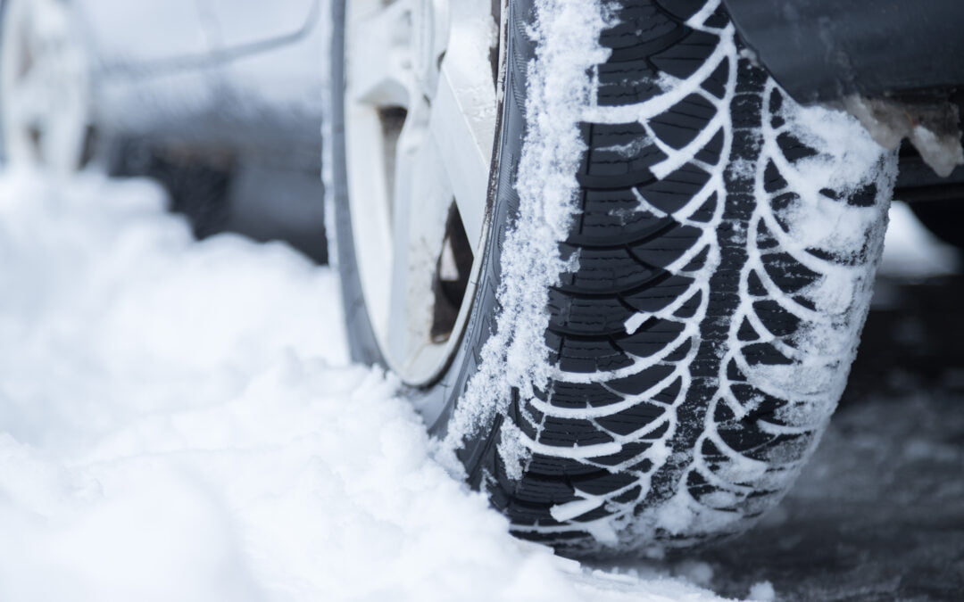 Close,Up,Of,Car,Tire,Covered,With,Snow,On,A - winter tires 101