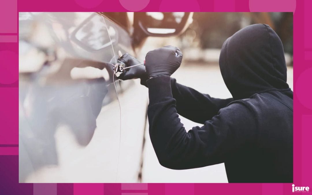 A thief breaking into a car with intent to steal something inside or the vehicle itself. This is where gap insurance can help protect you and your vehicle!