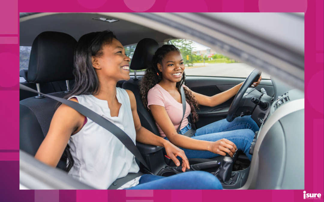 best cars for teen drivers - mom and young driver in car