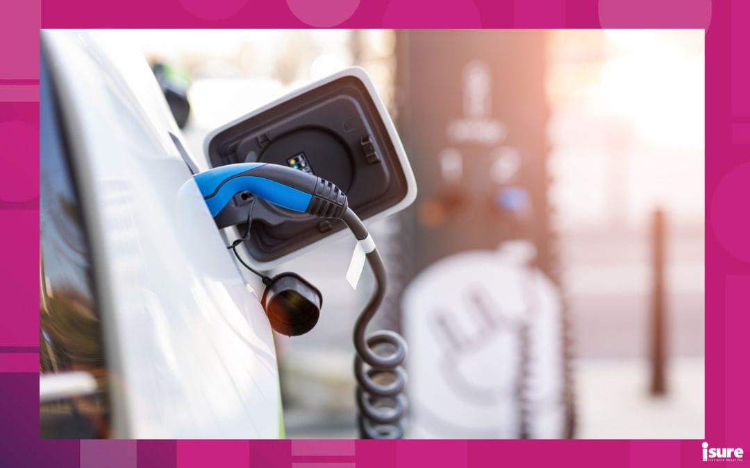 EV charging stations in Ontario - Charging of an electric car