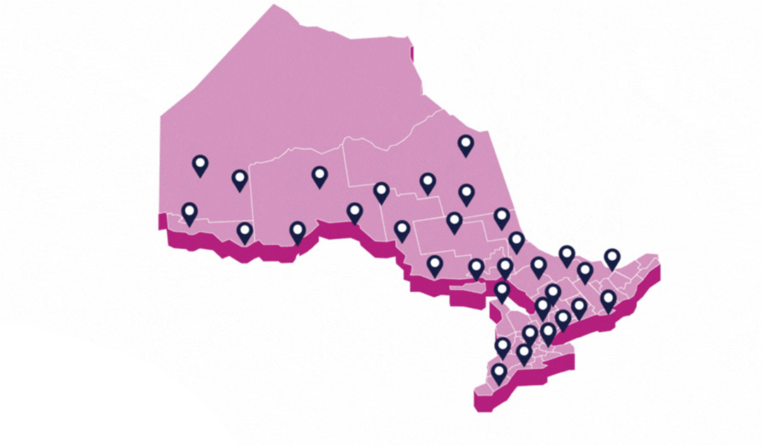 Ontario Map Static Image