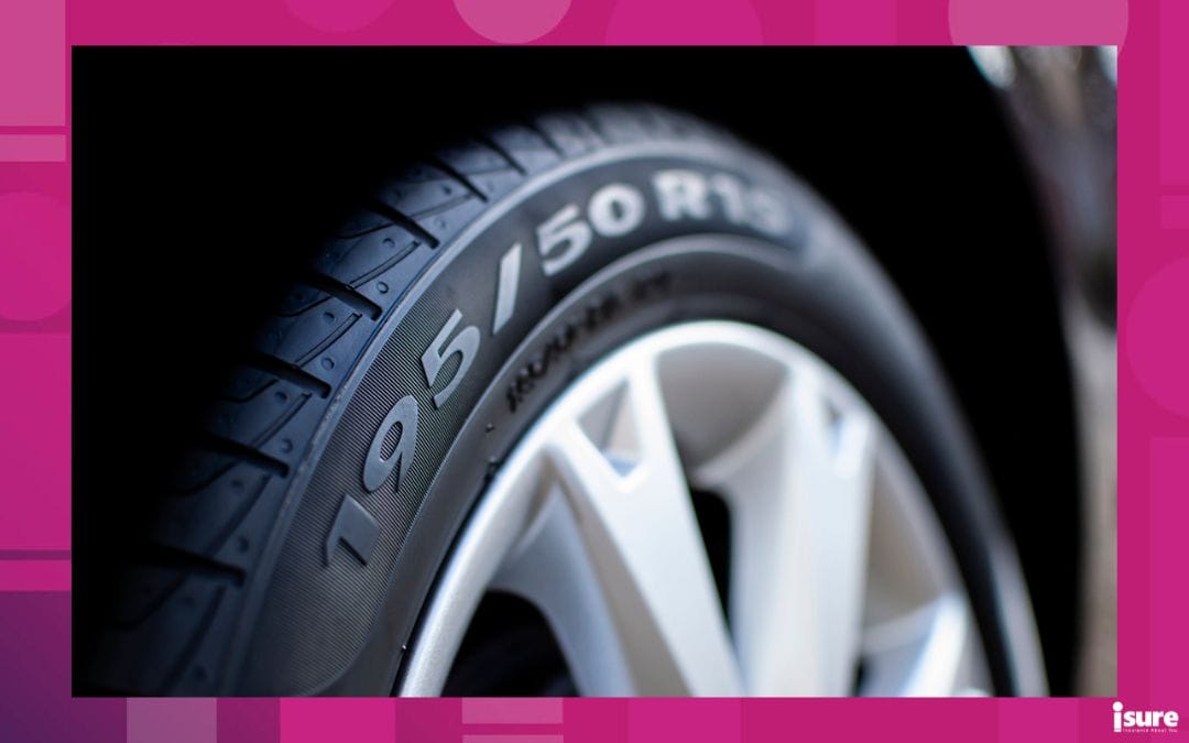 tire markings and sizes, side profile of a tire