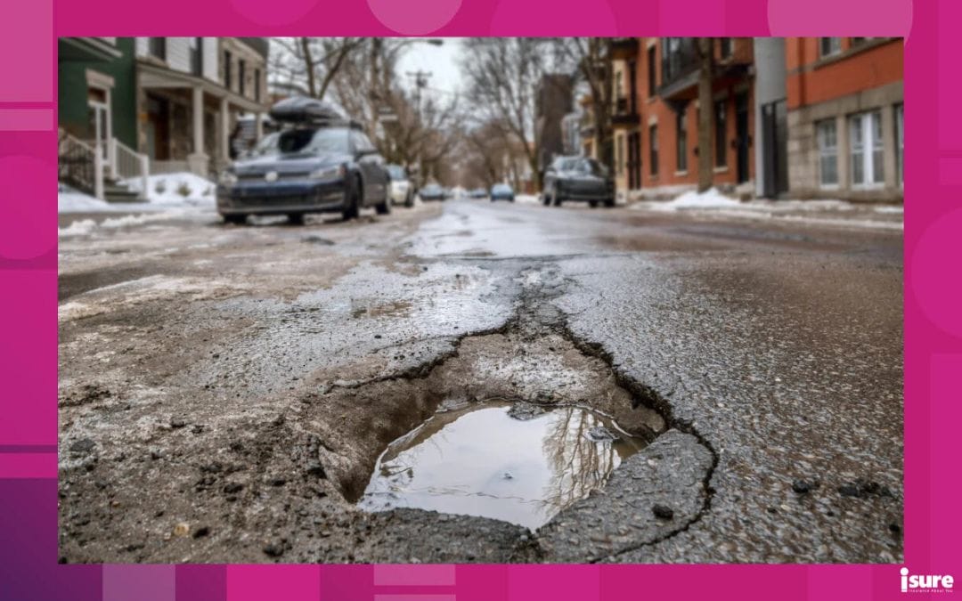 potholes in ontario starting to show up on Ontario streets, causing damage to vehicles