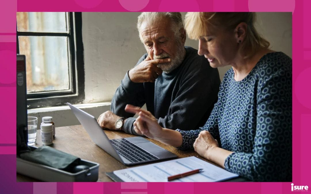Elderly couple planning on life insurance plan - life insurance claim