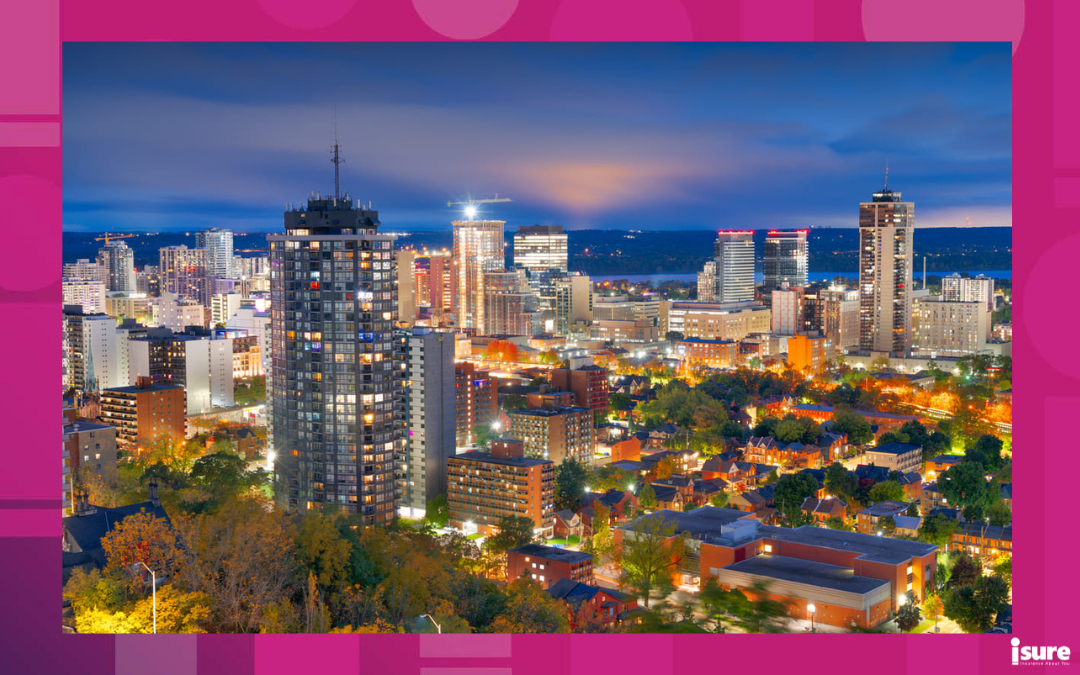 Skyline with condos and houses impacted by the 2026 Ontario HST rebate.